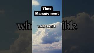 🕒 Daily Time Management Tips for Productivity Boost! ⏱️ #timemanagementhacks  #productivitytips