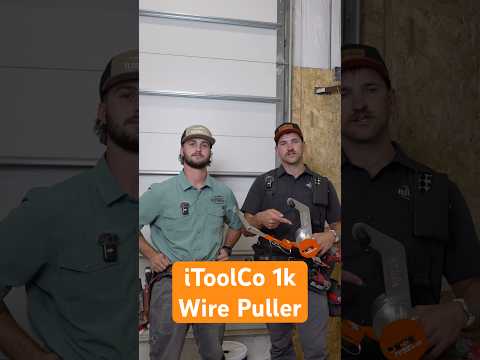 The 9 lb Wire Puller That Moves 130 Feet a Minute - iToolCo Cannon 1k Wire Puller