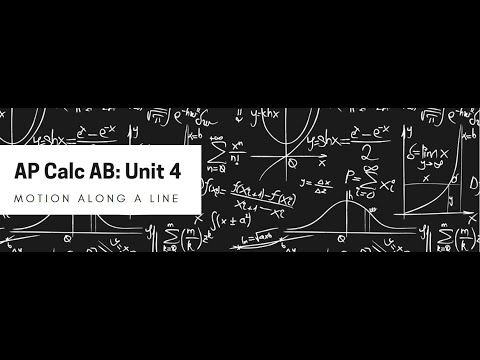Unit 4 Lesson 1: Motion Along a Line