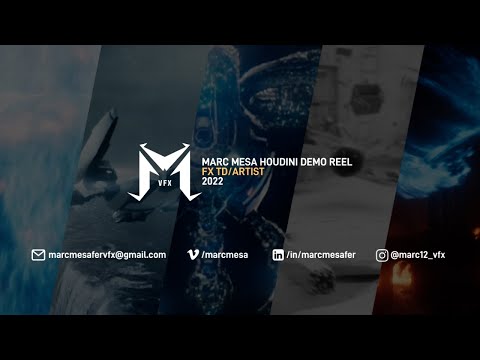 Houdini FX Demo Reel 2022 - FX TD & VFX Artist