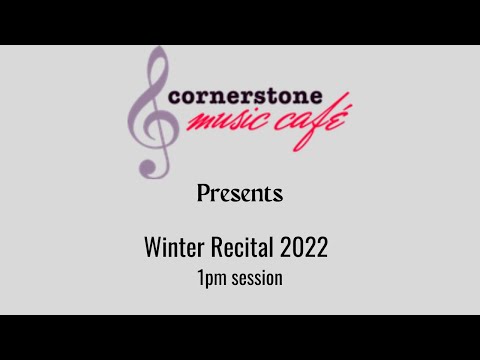 Winter Recital 2022 - 1:00pm