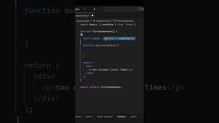 Making a negative counter using React hooks   #coding   #webdevolopment #google #code #webmethods