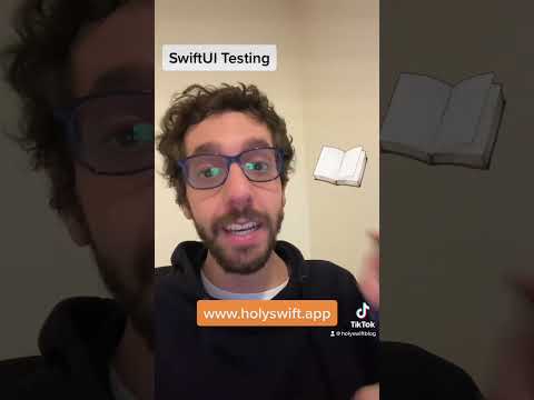 SwiftUI unit testing. Leave in the comments tour questions about iOS ! #programming #coding
