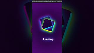 3D Cube Loader Pure CSS Magic in Motion #shorts #short #shortsfeed #coding #code #webdevelopment #vs