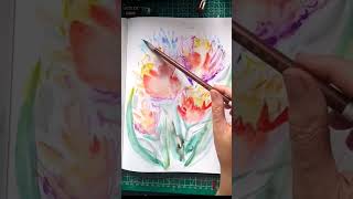 The Stages of Creation - the Artist's Struggle, it's a process #art #creative#artist #watercolor