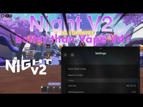 [NEW] Roblox Bedwars Script [Night V2] (Better Than Vape V4?)