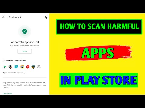 How To Scan Harmful App In Play Store 2022 |