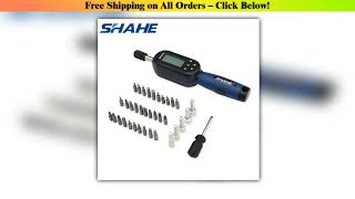 SHAHE Digital Screwdriver Wrench Set with Buzzer/LED Indicator Notification for Bike
