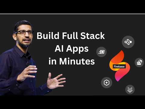 Build Full-Stack AI Apps in 5 Minutes with new Google Firebase Studio