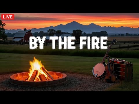 Live Cozy Bluegrass by the Fire | Instrumental Acoustic Music