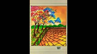 Beautiful Evening. #spring #springvibes #markerdrawing #art