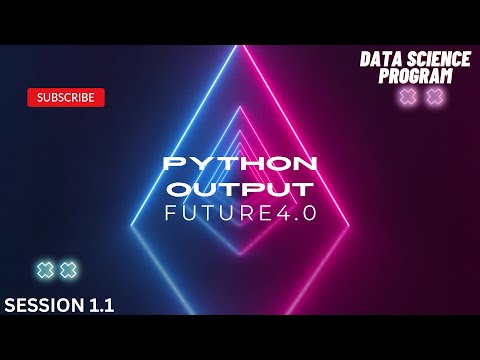 Python Output | Data Science Program 2023 | Future4.0