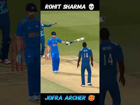 Rohit Sharma vs Jofra Archer 🥵🔥 #wcc2 #cricket #videogames #shortsfeed