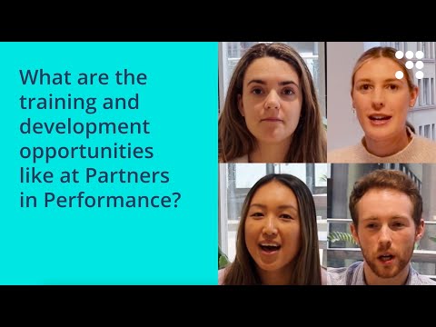 Training and Development Opportunities at Partners in Performance