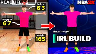 I Created My Real Life NBA 2K Build