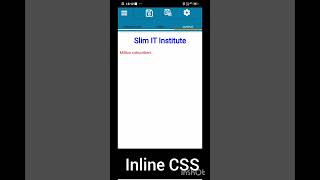Basic inline CSs#css3course #csstutorialscool
