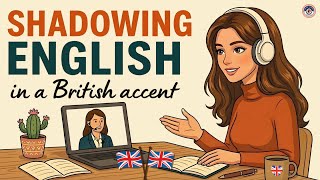 British Accent Shadowing | Easy English Listening & Speaking Practice | Speak Like a Native