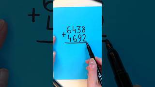 Easy Way to do Math Addition 🧮 #easymaths #easymath #mathematics #mathtricks #mathematics #math
