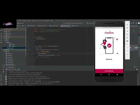 Flutter UI Tutorial | Flutter Onboarding Screen UI & Animation - Day 1