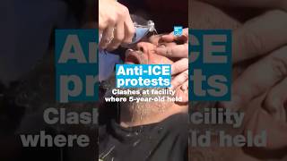 🇺🇸 Texas police use tear gas to disperse anti-#ICE protesters outside detention center • FRANCE 24