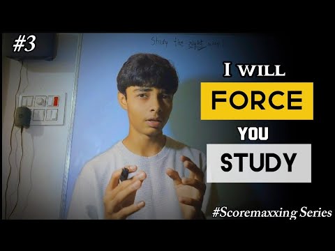 Study the RIGHT way!("These 20 minutes will change your life!")Watch or REGRET! #Scoremaxxing Series