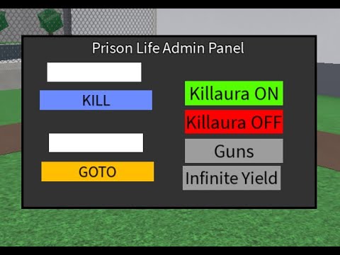 Roblox PRISON LIFE ADMIN PANEL SCRIPT (Pastebin)