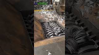 Metal Shredder #shredder #metalrecycling #wasterecycling #metalshredder #scraper