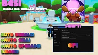Bubble Gum Simulator Infinity Script | Best Script Of BGSI | Auto Farm, Auto Hatch Eggs, Sell & More
