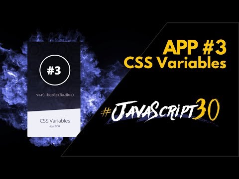 JS30 App 3/30 | CSS Variables
