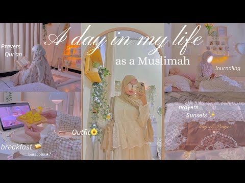Muslimah vlog🌻 | daily prayers, spiritual growth, peaceful, skincare. |