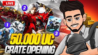 CRATE OPENING WORTH 50,000 UC | SCOUT IS LIVE w BGMI | #iQOONeo10 #ClutchWithNeo