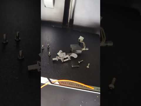 Filament joiner fail #3dprinter #anycubickobras1