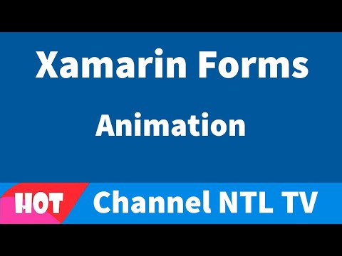 Xamarin Forms Animation
