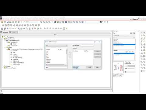 OrCAD Capture Tutorial 06 Define Differential Pairs