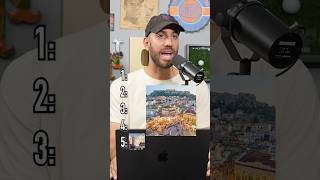 Ranking EUROPEAN CITIES?! Does Europe Like Us? #shorts #city #geography #ranking #world #spain