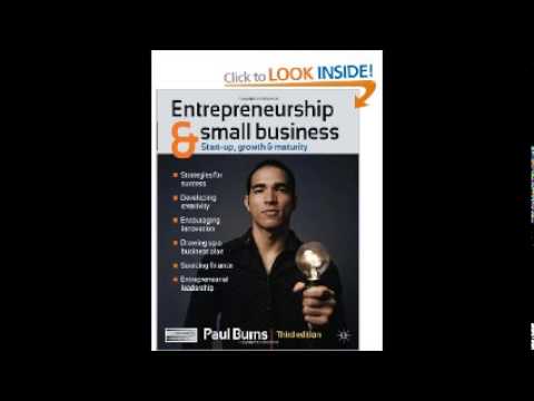 Entrepreneurship & Small Business by Paul Burns