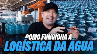 How the complete logistics of a mineral water factory works | Naturágua Case Study