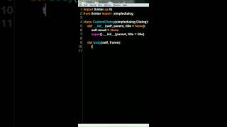 Custom Dialogue #python #coding #tutorial #java #javascript #ai #aiexplained #gui #programminglan