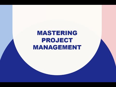 Mastering Project Management #masteringtips