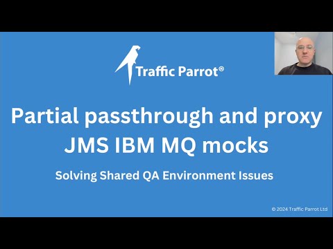 Partial passthrough and proxy JMS IBM MQ mocks