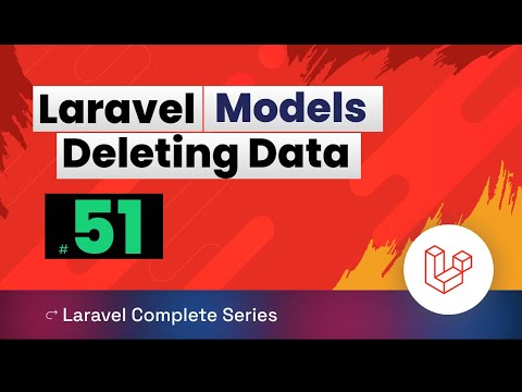 Laravel 10 Tutorial 51 | Models - How do you delete eloquent data?