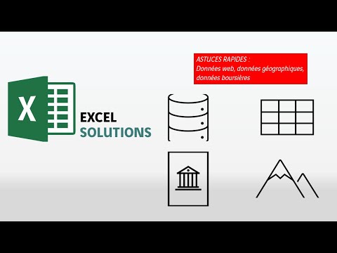 Astuces Excel - Comment charger et mettre à jour des données web sur Excel?