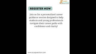 StudySection Career Counseling with 20+ Years of Experience