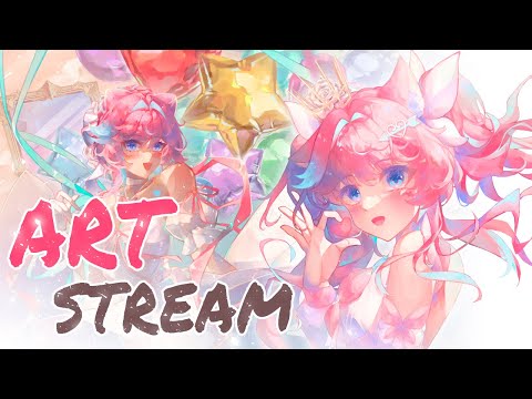 🌸 ART STREAM 🌸 Ask me anything!
