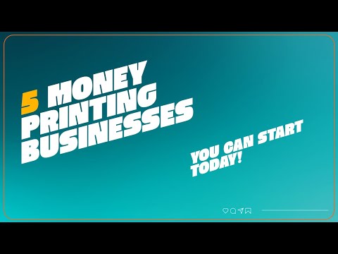 5 MONEY MAKING Businesses You Can Start TODAY!