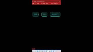Button hover and shadow effect using html and css #scriptingsquad #shorts #html #button #hover #css