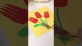 Step by Step Art Tutorial for Beginners / Drawing Flowers #shorts