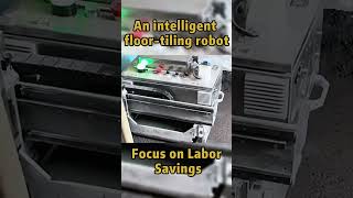 30% Cheaper? Bosses Are Obsessed With This Tile Bot! #RobotTiling #constructiontech  #smartbuilding