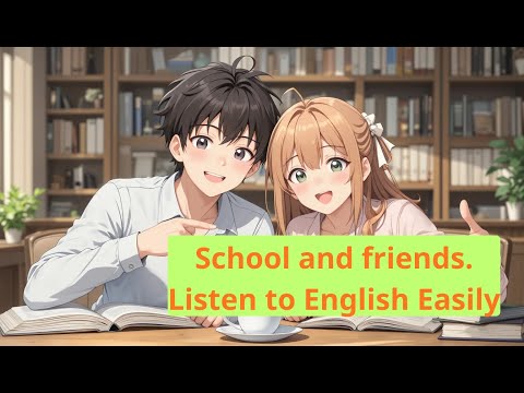 Learn English with Friends – School and Friends (Easy English for Beginners)