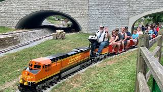 New Railroad Construction & Steam Train At Carillon Park + Model Trains, Garden Railway & NS Trains